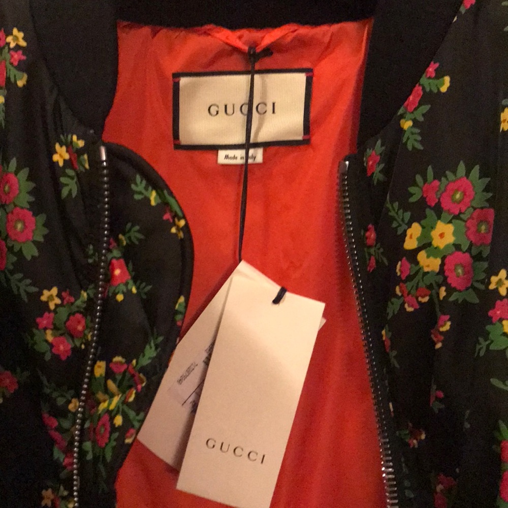 Gucci bouquet on velvet black graphite - Picture 12 of 14